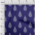 thumbnail image 1 of oneOone Cotton Poplin Fabric Paisley Block Fabric Prints By Yard 42 Inch Wide, 1 of 1