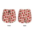 thumbnail image 6 of Sigee Cute Strawberry for Women's Athletic Shorts High Waisted Running Shorts Pocket Sporty Short Gym Elastic Workout ShortsSmall, 6 of 9