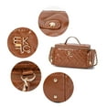 thumbnail image 7 of MKF Collection Fortuna Women’s Vegan Leather Vanity Crossbody Purse by Mia K- Green, 7 of 7