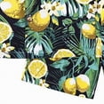 thumbnail image 6 of CAICJ98 Boys Hawaiian Outfit 2Pcs Set Summer Beach Button-Down Shirt Top + Shorts for Toddler Kids (Yellow,9-11 Years), 6 of 7