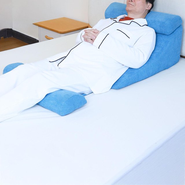 Almohada de cuña,Almohada de cuña triangular Almohada de elevación para dormir,Cuña de cama triangular con almohada de espuma viscoelástica,Respaldo de cama para personas mayores