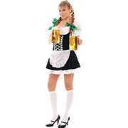 Oktoberfest Beer Garden Babe Girl Waitress Cardboard Cutout Standee Standup