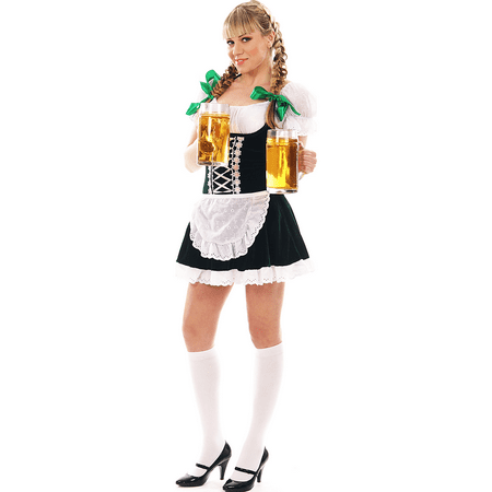 Oktoberfest Beer Garden Babe Girl Waitress Cardboard Cutout Standee Standup