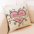 thumbnail image 2 of Mother's Day Pillow Covers 18x18",Happy Mother's Day Pillowcases,Mother's Day Pillow Cover Linen Sofa Cushion Cover Home Decor Pillow Case, 2 of 4