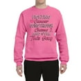 thumbnail image 2 of Wild Bobby, Fighting Cancer And Still Sexy, Breast Cancer Awareness, Unisex Crewneck Graphic Sweatshirt, Neon Pink, XX-Large, 2 of 5
