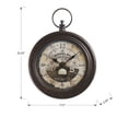 thumbnail image 4 of Monarch Specialties I 9090 - Clocks, 18" Round, Wall Clock, Antique Brown, Traditional, 4 of 4