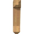 thumbnail image 2 of Ekena Millwork 5 1/2"W x 18"D x 26"H Traditional Craftsman Smooth Bracket, Western Red Cedar, 2 of 13