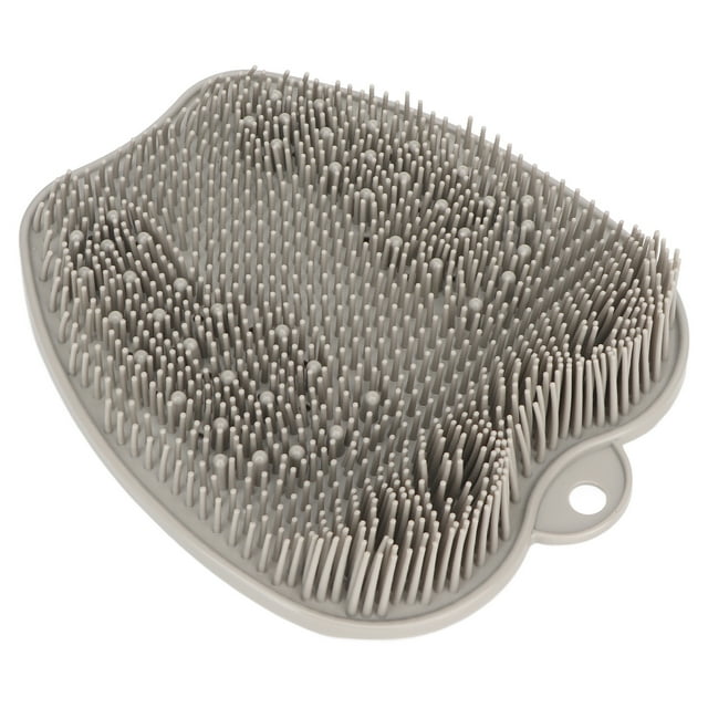 Shower Foot Scrubber Massager, Non Deform Exfoliate Non Slip Shower Foot Scrubber Mat With Hanging Hole For Bath