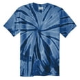 thumbnail image 5 of Yellow Rooster Men's Short Sleeve Tie-Dye Male Cotton T-Shirts Navy 2XL, 5 of 6