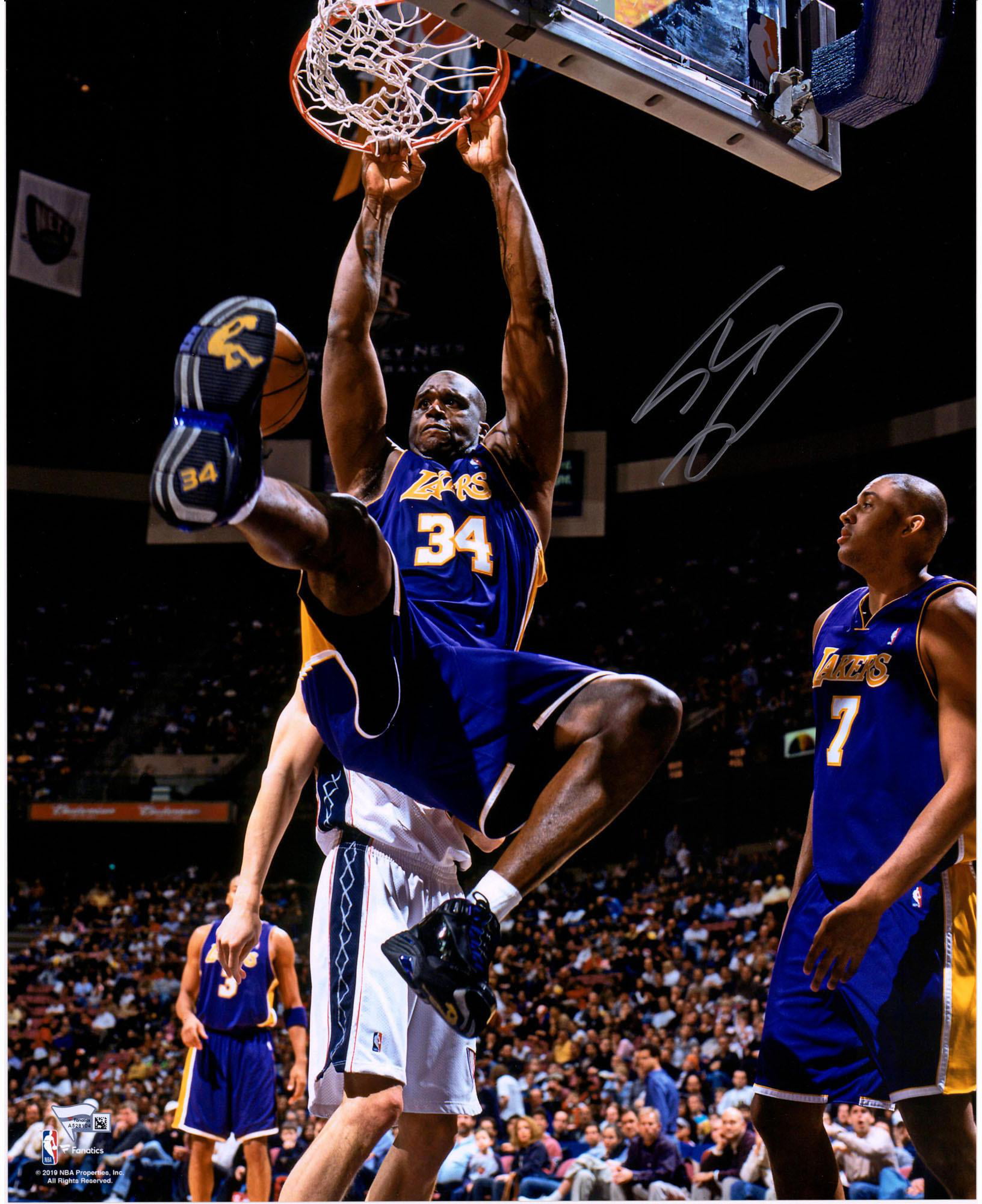 Shaquille O'Neal Los Angeles Lakers Autographed 16'' x 20 ...