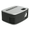 thumbnail image 1 of Mini Projector, Portable Projector Large Screen 110 Inches  Projection Size Portable With Led Light For Home Theater For Earphones Computers EU Plug 100-240V, 1 of 8