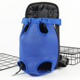 thumbnail image 6 of Dog Cat Shoulder Bag Pet Backpack Out Portable Mesh Breathable Backpack Small and Medium-sized Dog Out  Supplies (Pink,L), 6 of 6