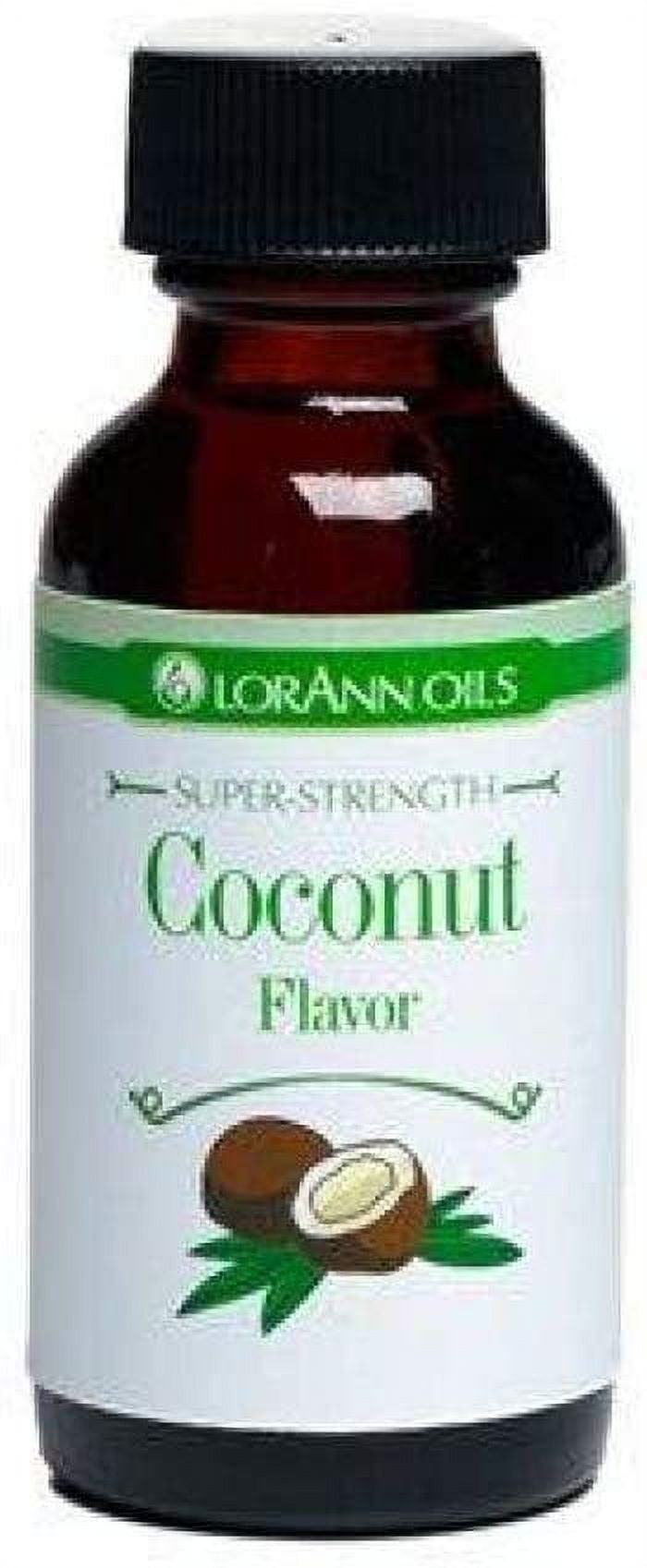 Lorann Hard Candy Flavoring Oil Coconut Flavor 1 Ounce