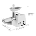 thumbnail image 6 of VEVOR Electric Tomato Strainer, 300W Tomato Sauce Maker Machine, 4 LBS/Min Food Strainer and Sauce Maker, Pure Copper Motor Food Mill with Reverse Function for Tomato Strawberry Blueberry Sauce, 6 of 9