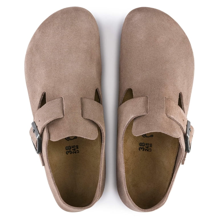 Birkenstock London BS Suede Clog, 36, Brown - Walmart.com