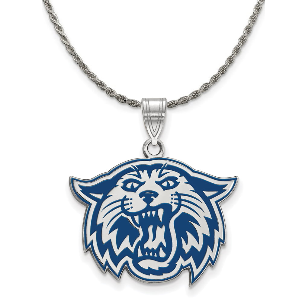 Villanova Wildcats Heart Stud Earring See Image on Model for Size Reference 