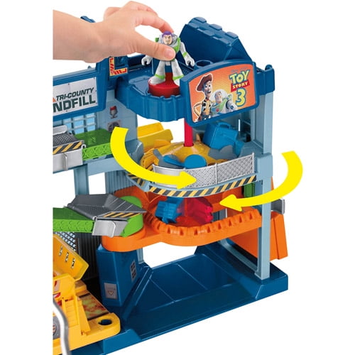 imaginext toy story landfill