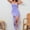 Purple, variant on Hvot&aat Women's Strapless Bodycon Tube Dress Sexy Off Shoulder Mesh Ruffle Irregular Backless Sexy Party Club Dresses