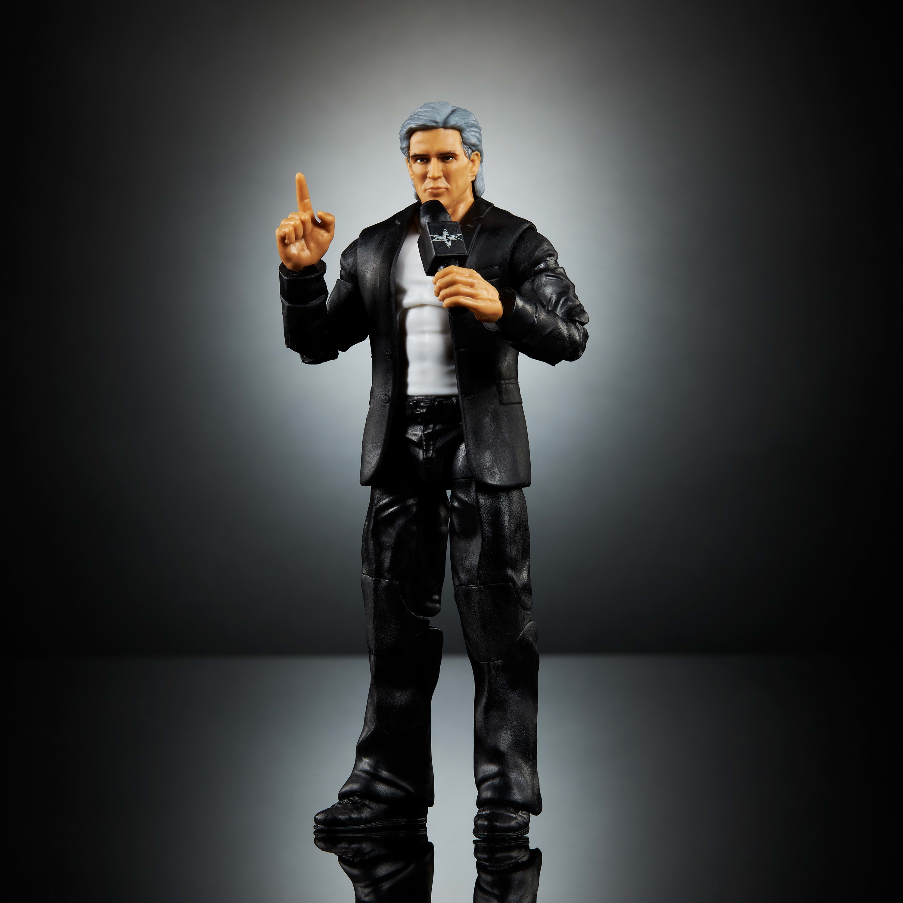 WWE Figurine articulée Élite Eric Bischoff Monday Night War-15cm - Exclusivité Walmart