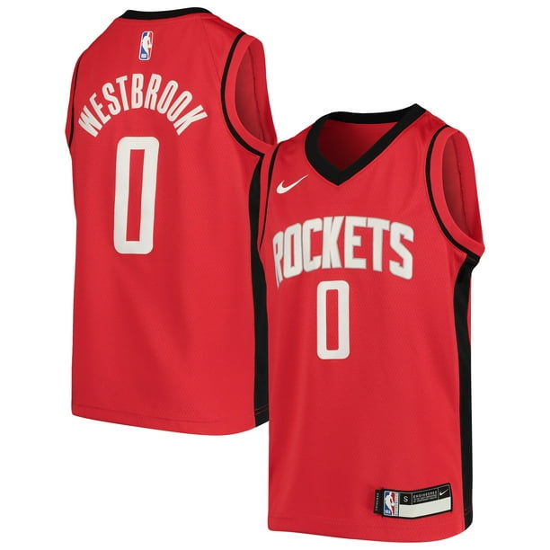 Russell Westbrook Houston Rockets Nike Youth Swingman ...