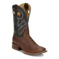 thumbnail image 2 of Tony Lama Mens Lars 11 Inch Embroidered Square Toe Cowboy  Mid Calf Boots, 2 of 5