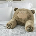 thumbnail image 4 of Mina Victory Plush lines Seat Back Monkey 21" X 16" Brown Indoor Plush Animal, 4 of 4