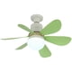 thumbnail image 1 of Ventilador de techo con luz de 30 W, ventiladores de techo de perfil bajo 86 V-265 V para el dormitorio de oficinas en el hogar, 1 of 8
