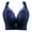 Blue, variant on Women's Bra Comfortable Wireless Bras Full Coverage Lace Underwire Push Up Lingerie Plus Size 34-50C D DD Multi Color Options For Everyday Wear And Special Occasions