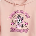 thumbnail image 3 of Disney - Living In The Moment  - Juniors Cropped Pullover Hoodie, 3 of 5