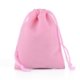 thumbnail image 1 of Bolsa de franela negra con cordón para guardar auriculares, bolsa de joyería a prueba de polvo, bolsa de franela para empaquetar joyas, 1 of 4