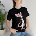 thumbnail image 6 of Pinky & The Brain Graphic Tee - Classic Cartoon Shirt - Valentines Day, 6 of 7