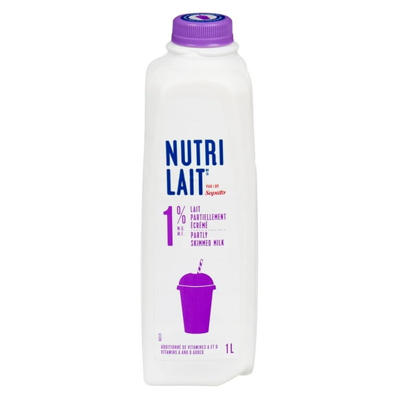 Nutrilait 1 % Partly Skimmed Milk, 1 L