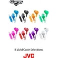 thumbnail image 5 of JVC HA-FR6 Gumy Plus In-Ear Headphones with Remote & Mic (White), 5 of 5