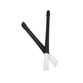 thumbnail image 3 of Par De Cepillos Jazz Drum Sticks De Percusión Retráctiles 32cm Negro / Blanco Yuyangstore Cepillos de tambor, 3 of 7