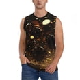 thumbnail image 6 of Daiia Classical Golden Casino Printed Men's Tank Tops,Casual Soft Sleeveless Gym Muscle Shirts Bodybuilding Tee-3X-Large, 6 of 8