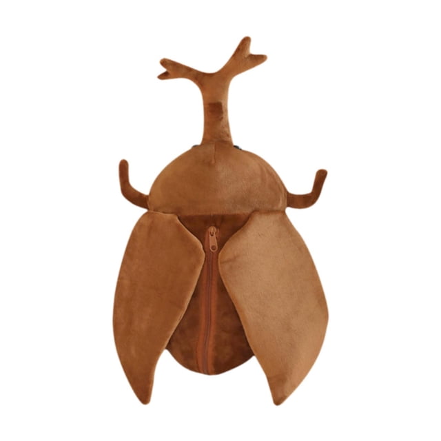 Mochila Divertida de moda jinwen con diseño de animales Color Marrón oscuro