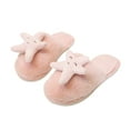 thumbnail image 2 of Aueoeo Womens Cute Slippers Cozy Memory Foam Slippers Soft Warm Slip On House Slippers Bedroom Slippers Slides, 2 of 7