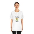 thumbnail image 5 of Pickle Queen T-shirt, Funny Pickle Lover Unisex Short Sleeve Tee, White, Large, 5 of 9