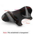 thumbnail image 4 of Windshield Windscreen with Mounting kit For Universal Motorcycle Cruiser, Smoke Generic, 4 of 4