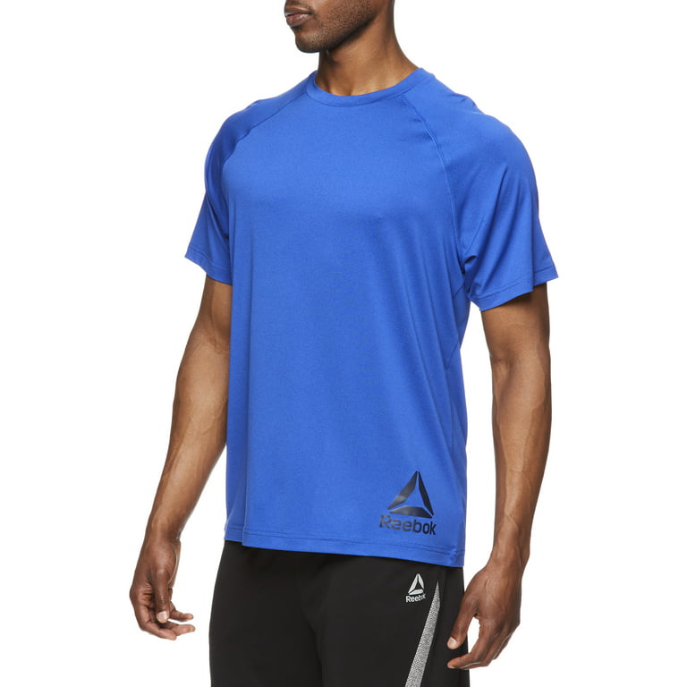 Reebok Men's Duration Quick Dry Short Sleeve to Size 5XL - Walmart.com