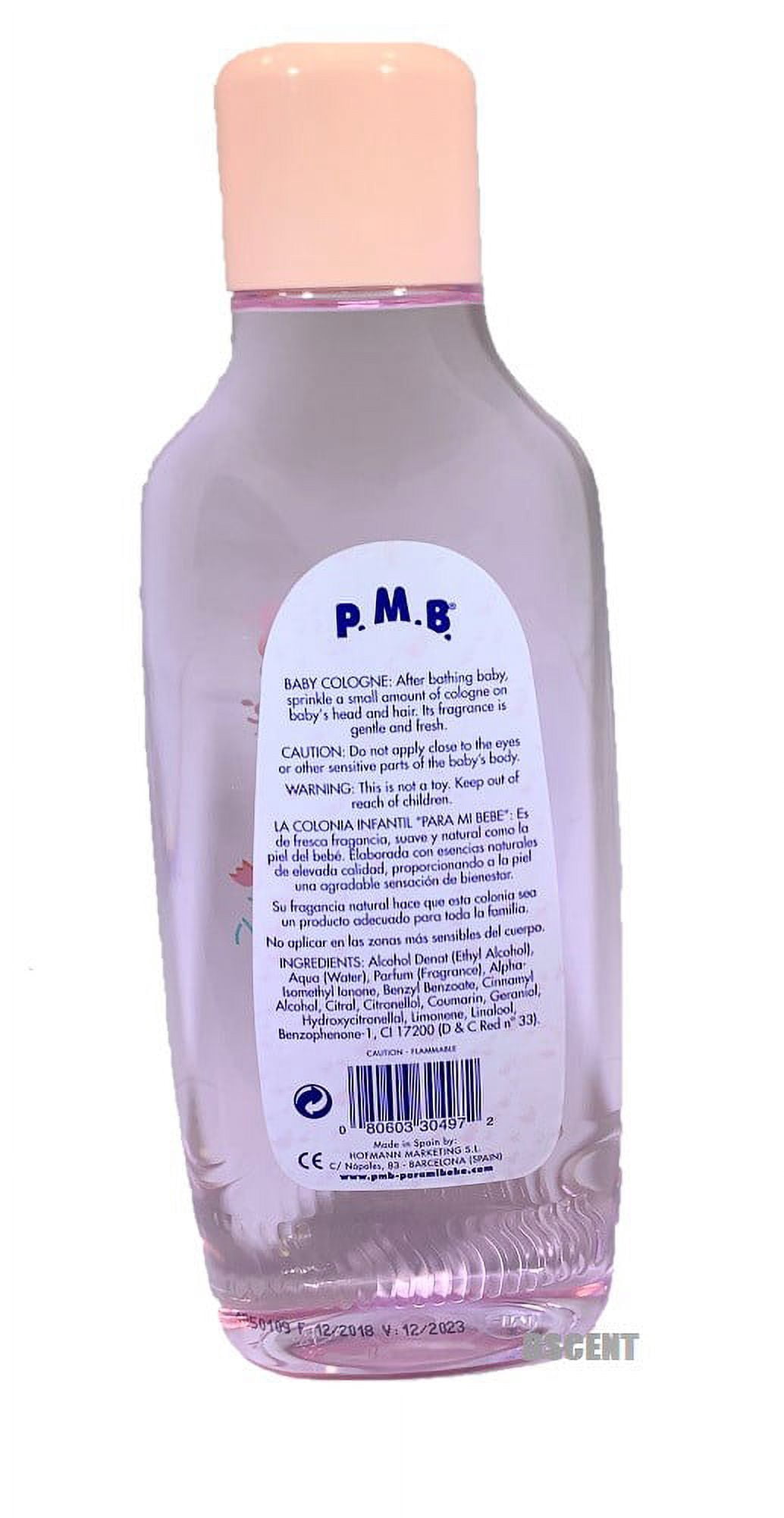 Para Mi Bebe Colonia Infantil Baby Cologne Pink 25oz Imported From Spain (2 pck)