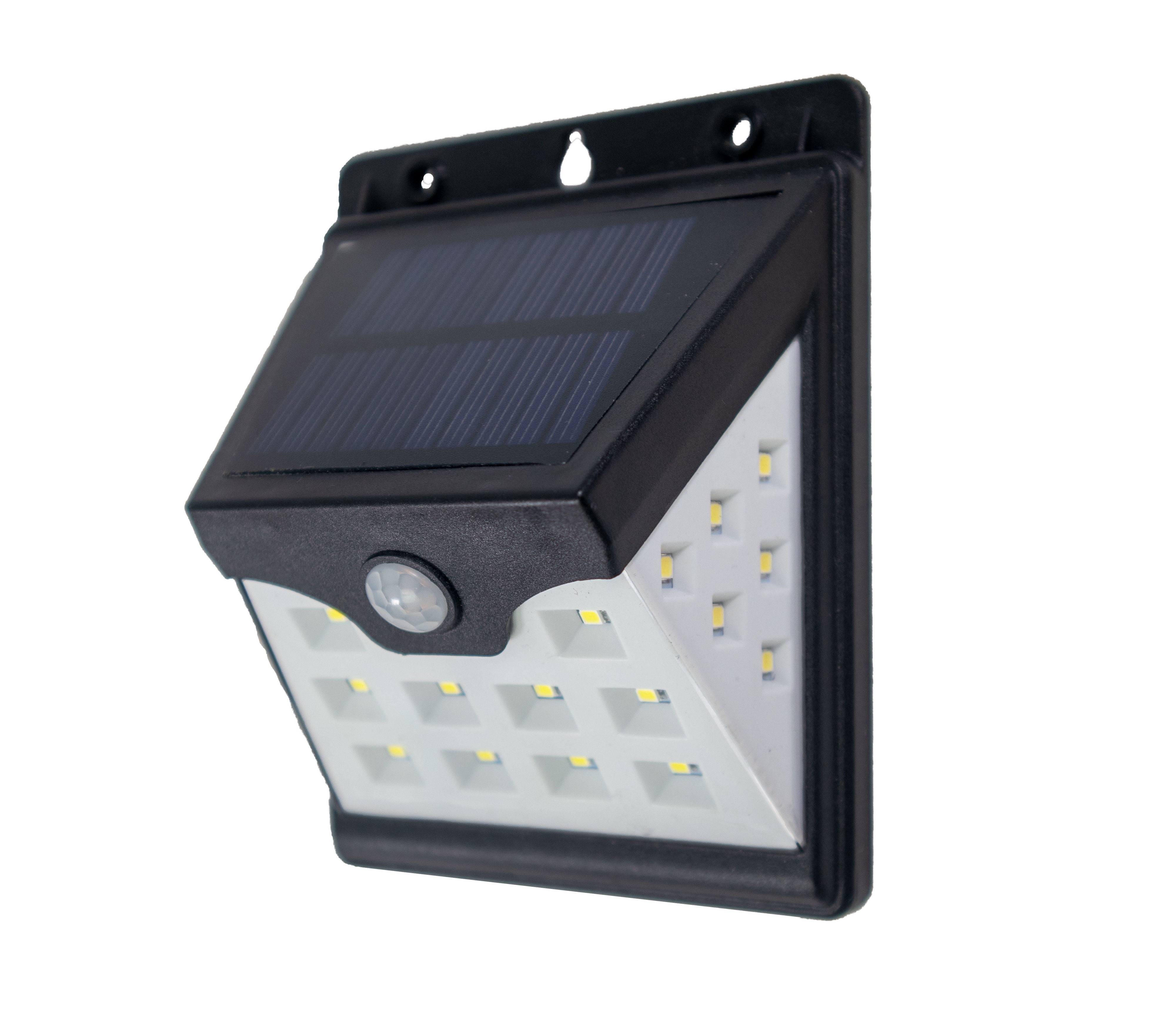 8X100LED Outdoor Solar Powered Wall Lamp Motion Sensor Waterproof Security Light 