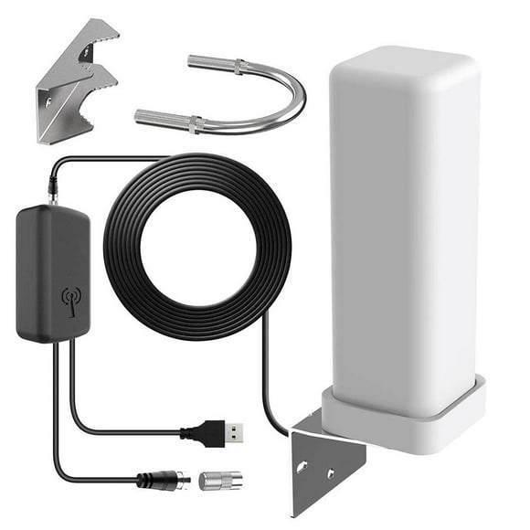 Indoor Digital TV Antenna Aerial 1080P 4K Amplified Outdoor 9CJF45