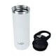 thumbnail image 2 of Termo para Agua o Cafe Fria o Caliente de Acero Inoxidable de 500 Ml Color Blanco, 2 of 5