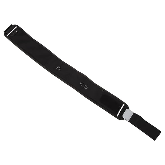 Ceinture de Course, Multiples Poches Bande Réfléchissante Élastique Ceinture Respirante pour Support de Téléphone pour Course, Cyclisme, Exercice, Entraînement Physique, Voyage
