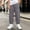 Gray, variant on Piuwrlz Boys Pocket Cargo Pants Kids Winter Plain Jogger Pants Long Sweatpants Khaki Size 5-6 Years