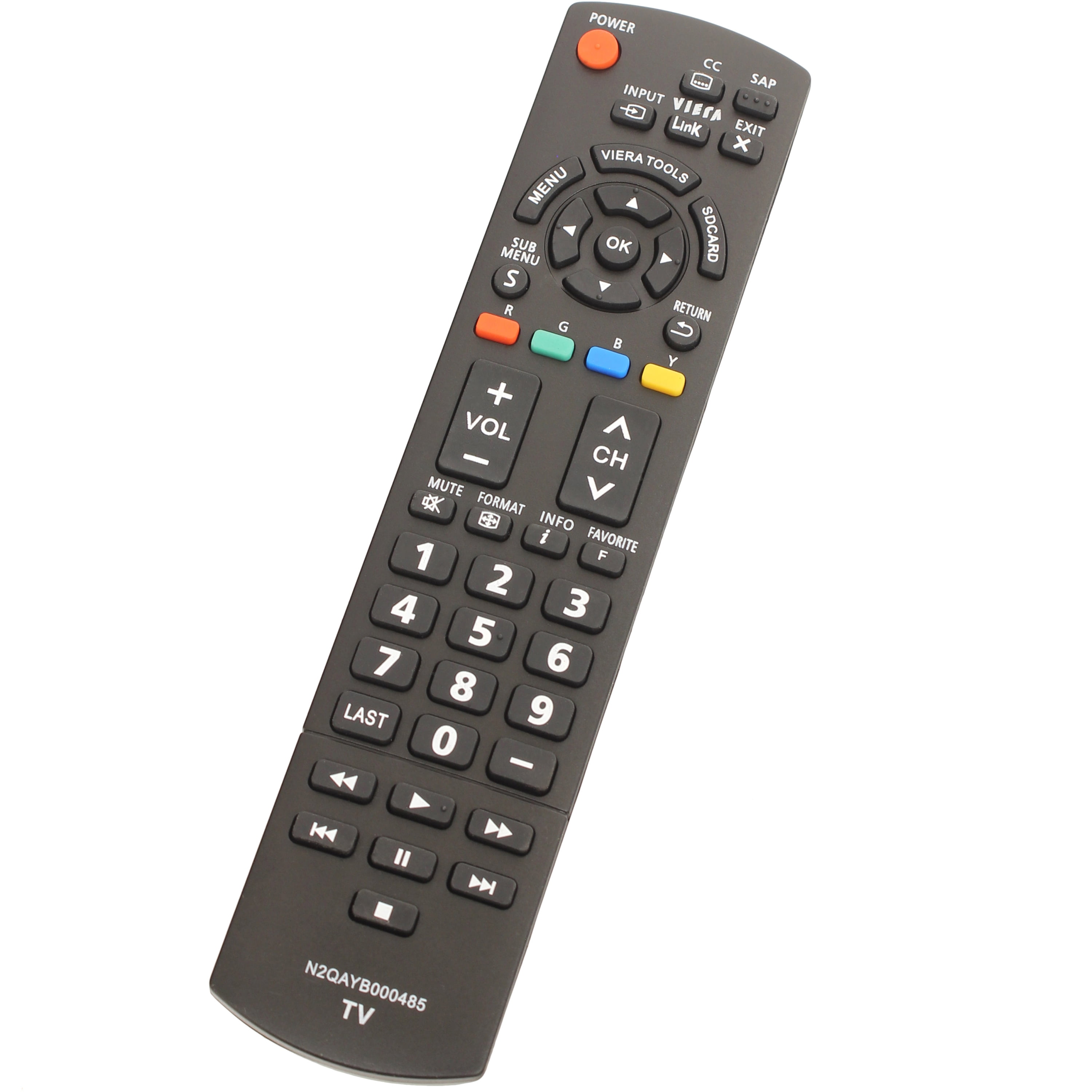 Mimotron Generic N2qayb Remote Control For Panasonic Tvs Th 42lru Tc 42px34 Th 32lrh30u Th 32lru30 Th 42lru50 Th 37lru50 Walmart Com