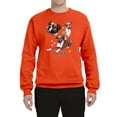 thumbnail image 2 of If It's Not a Boxer It's Just a Dog Gift | Mens Dog Lover Crewneck Graphic Sweatshirt, Orange, 2XL, 2 of 3