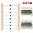 thumbnail image 4 of Paquete de resistencias de película metálica de 300/600 Uds. Kit surtido útil de resistencia de película metálica, 4 of 9