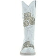 thumbnail image 5 of White Rose Inlayed Women's Cowgirl Boots (M50032), 5 of 9
